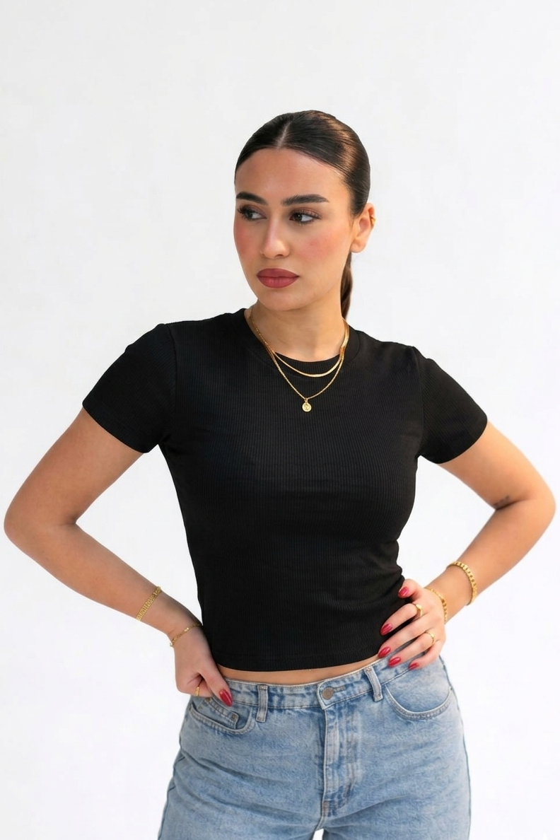 The Essential 100% Cotton Sculpt Top