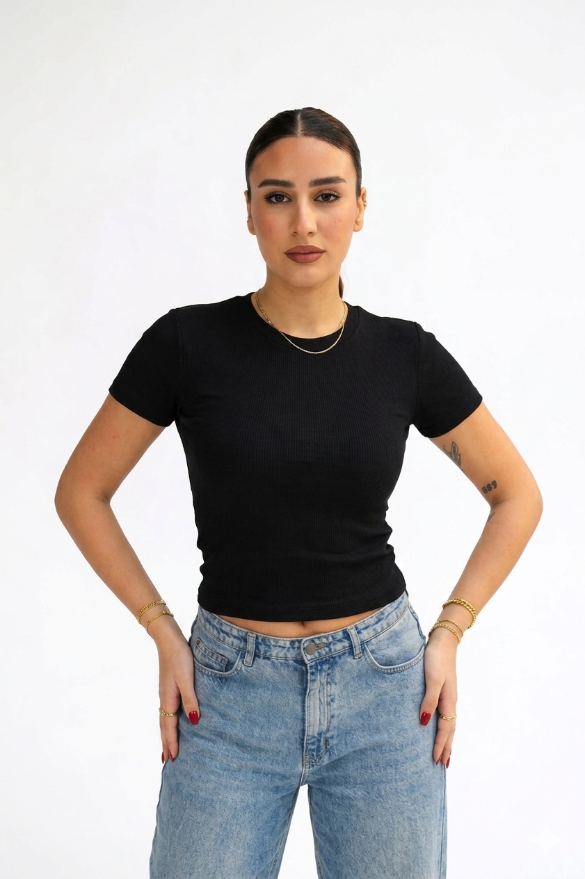 The Essential 100% Cotton Sculpt Top