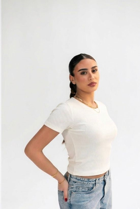 The Essential 100% Cotton Sculpt Top
