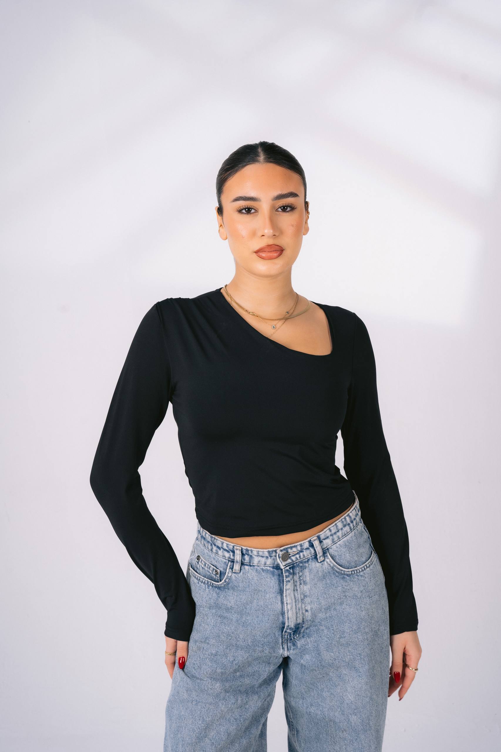 Shouolder of Everyday essential top