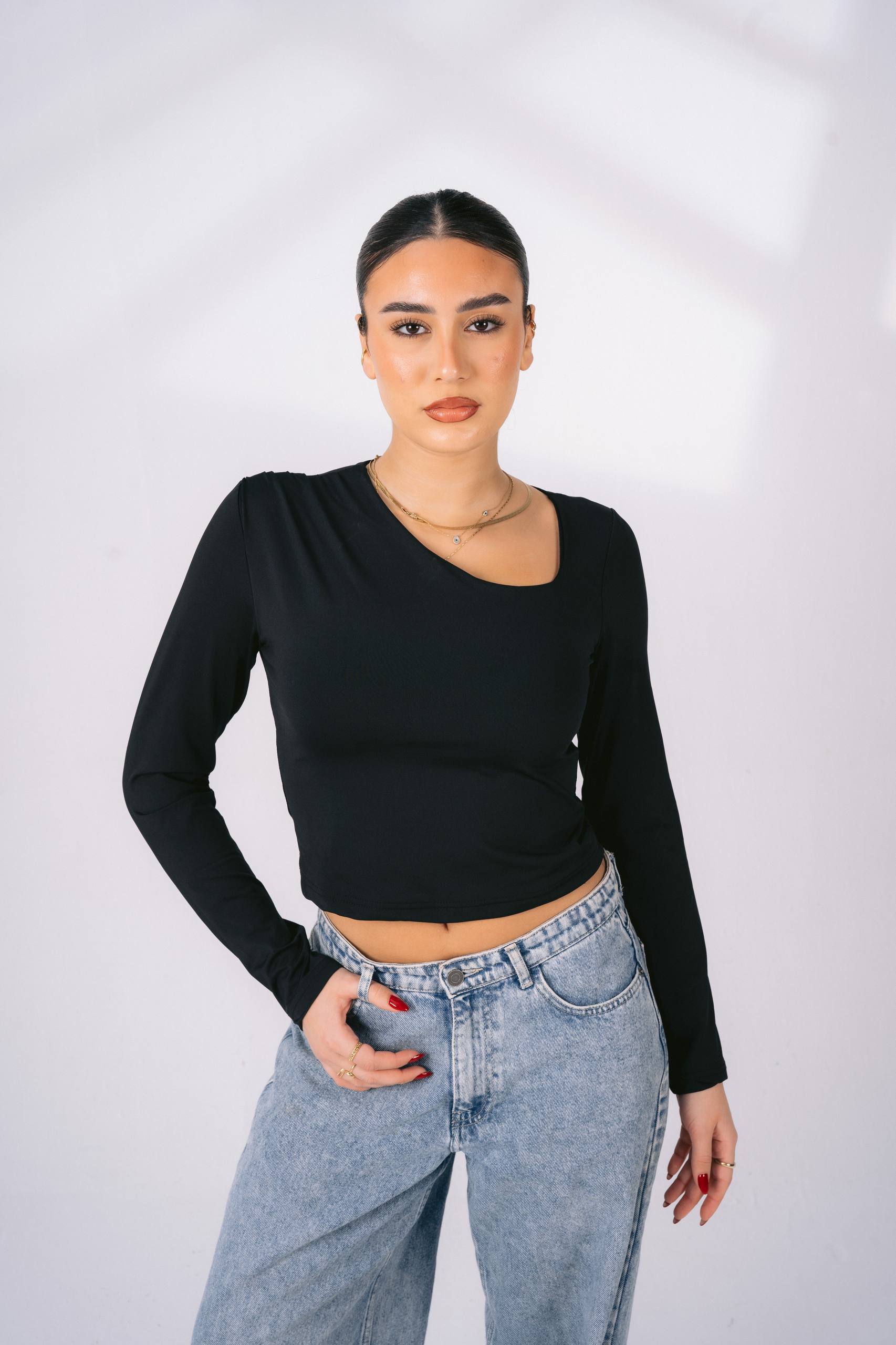 Shouolder of Everyday essential top